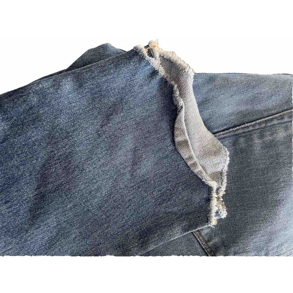 Frame Denim Le Nouveau Straight Womens Size 26 Jeans Frayed Hem Lt Wash Ankle - Picture 7 of 12